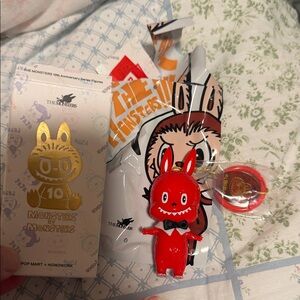 Labubu keychain monsters by monsters